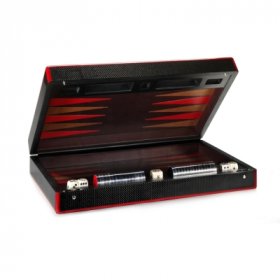 Carbon fibre backgammon set 270012851