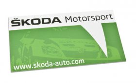 Наклейка Skoda Motorsport 91977