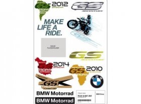 Наклейки BMW Motorrad, коллекция GS Style 76818561291
