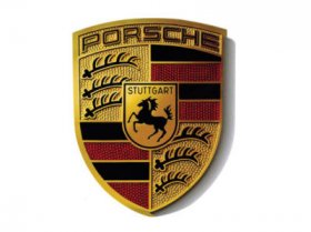 Наклейка герб Porsche S WAP013001