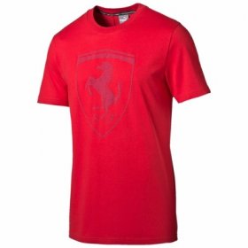 Мужская футболка Ferrari Men's Big Shield Tee 56936402XS