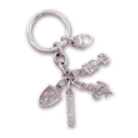 Silver charms keyring 270002064R