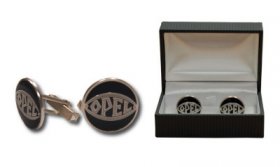 Серебряные запонки Opel 10178