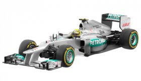 Модель болида Mercedes F1 2012, Nico Rosberg B66960603