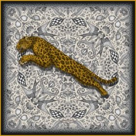 Женский шарф Jaguar JSTSILKNG